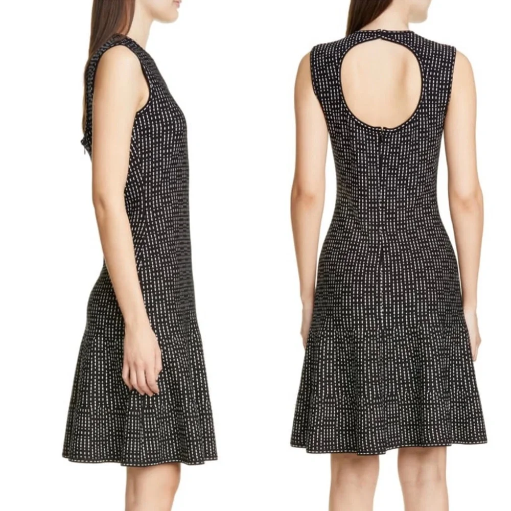 St. John Collection Knit Fit & Flare Dress Size 4 NWT - Picture 14 of 14